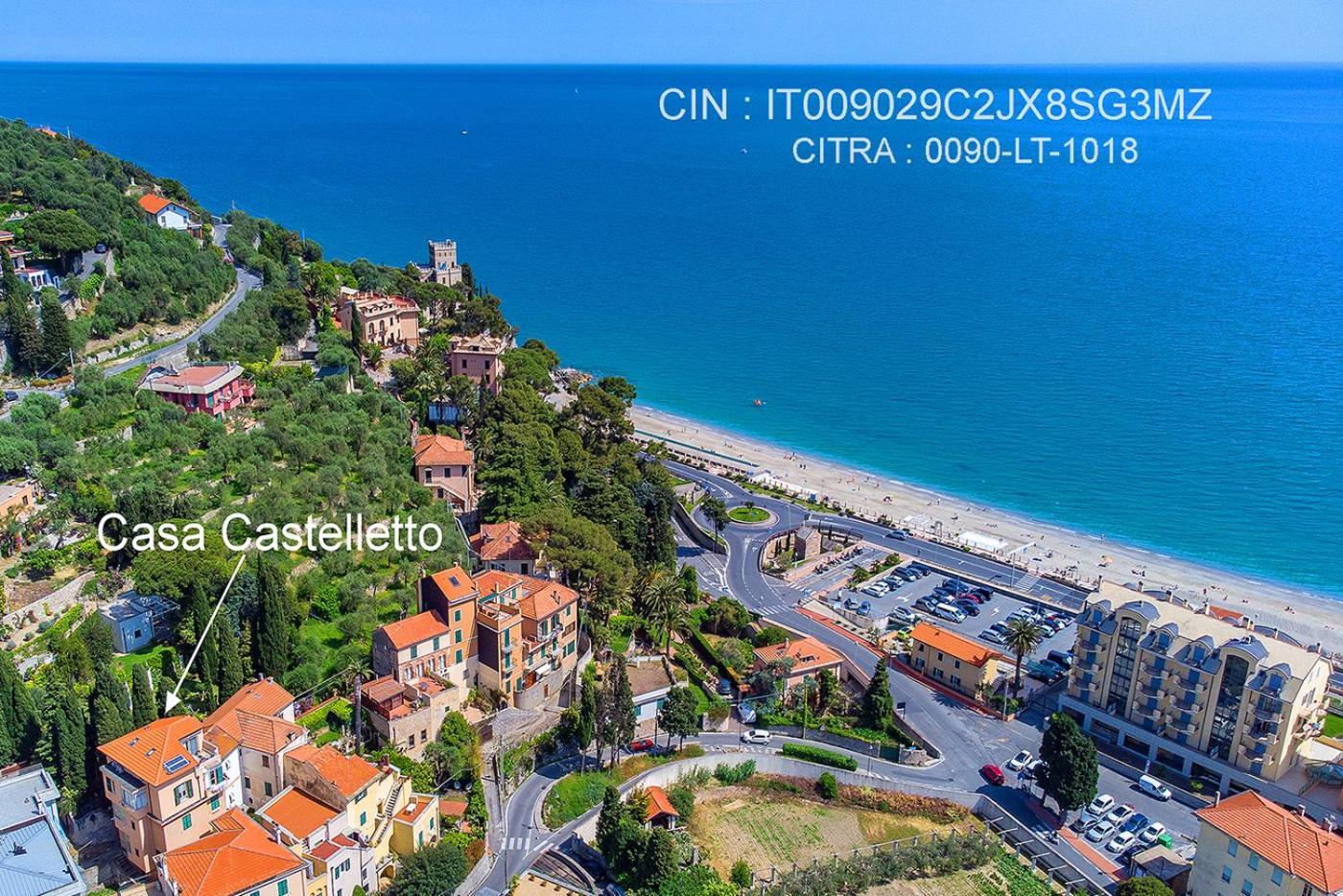 菲纳莱利古雷Casa Castelletto公寓 外观 照片